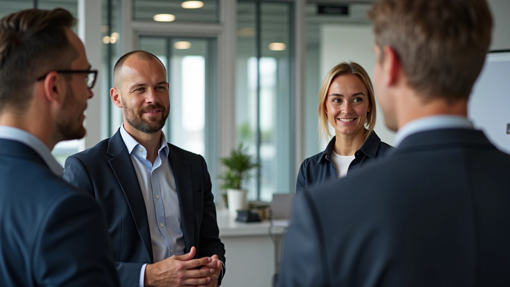 Team in gesprek over privacyoplossingen
